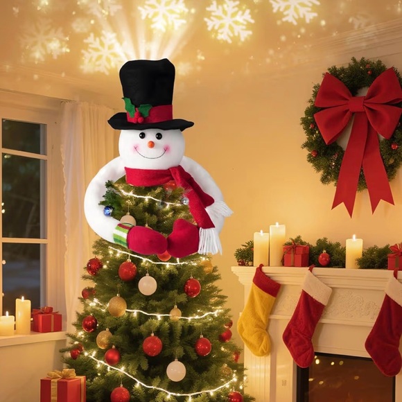 Lighted Christmas Tree Topper - Picture 1 of 9